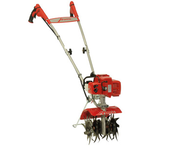 Mantis 9" 21cc 2-Cycle Plus Front Tine Mini Tiller w/ FastStart Engine & Kickstand
