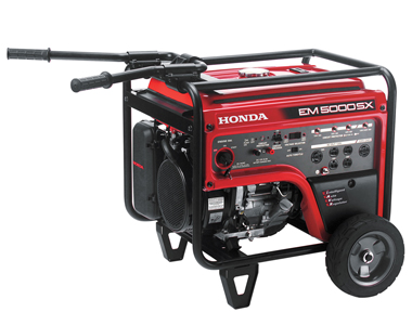 Honda EM5000S 5000 Watt Portable Generator w/ CO-Minder