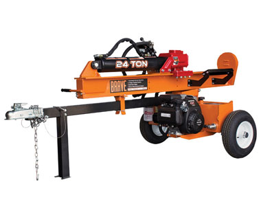 Brave VH1724GC 24 Ton Vertical-Horizontal Log Splitter