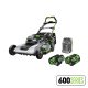 EGO Power+ LM2123SP-2 21” Self-Propelled Mower with Touch Drive™ with 4.0Ah + 6.0Ah Batteries and 550W Rapid Charger